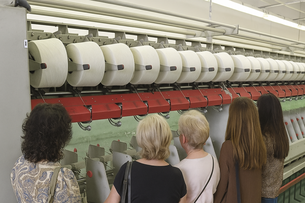 Visita a la fabrica de Egara de Hilados S.L.